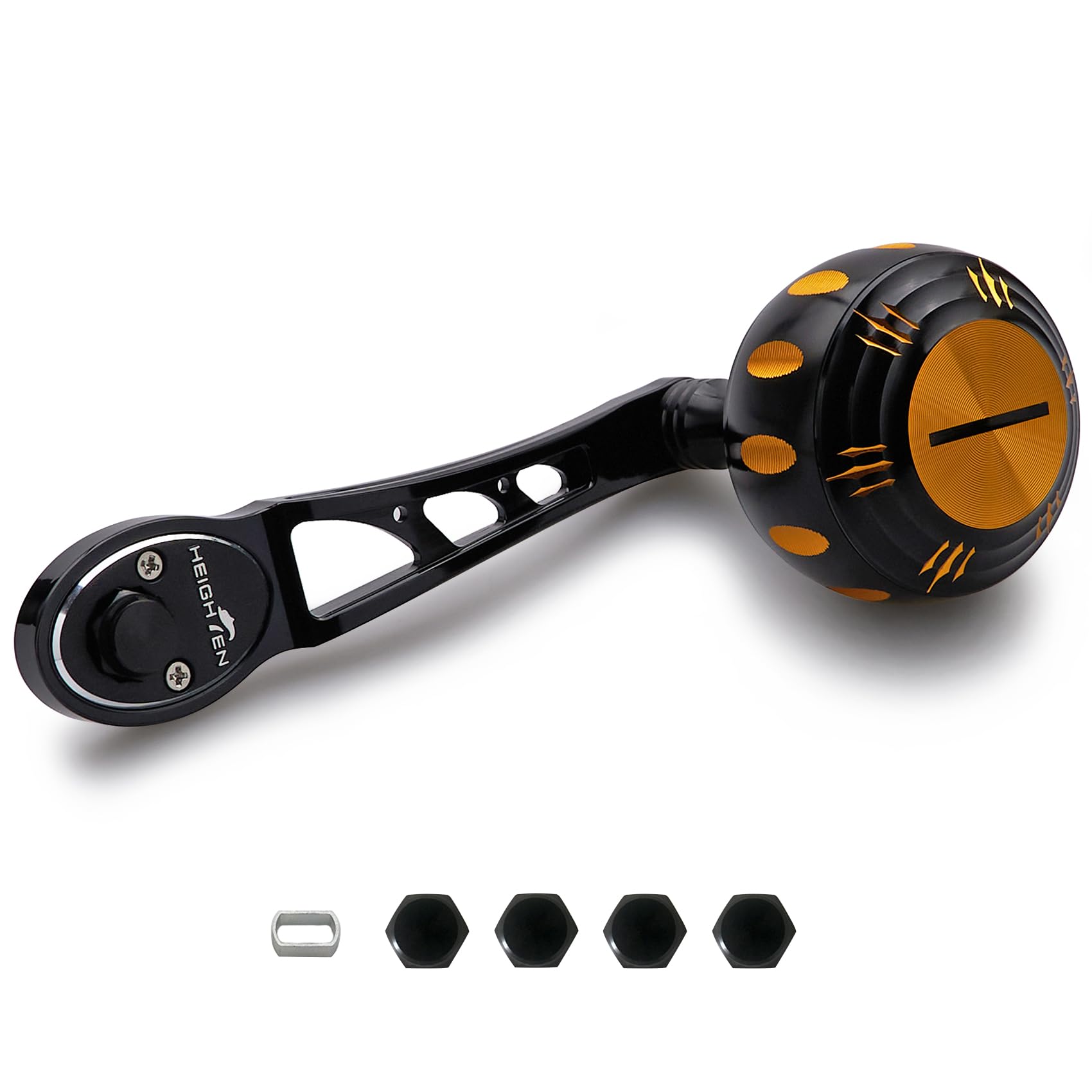 Amazon.co.jp: HEIGHTEN 80/90mm リール ハンドル 45mm ハンドルノブ